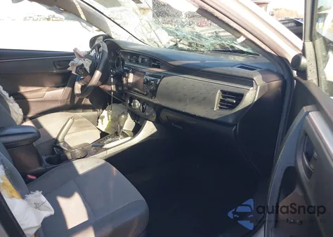 2016 Toyota Corolla L из США, поврежденный, VIN 2T1BURHEXGC559914